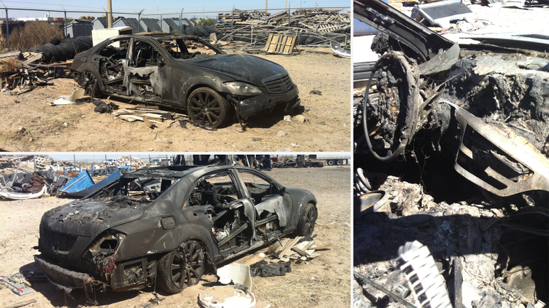 Illustration for article titled This $600,000 Porsche/Ferrari/M5 Totaling Fire Will Make You Cry
